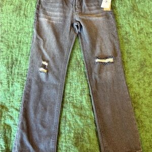 Seven for all mankind kids black jeans NEW size 12